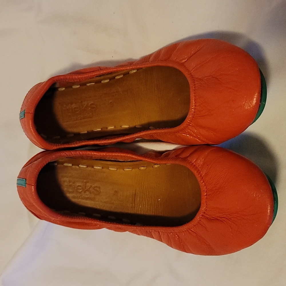 Tieks ballet shoes poppy size 9